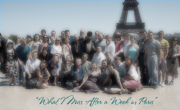 “What I Miss After a Week in Paris”